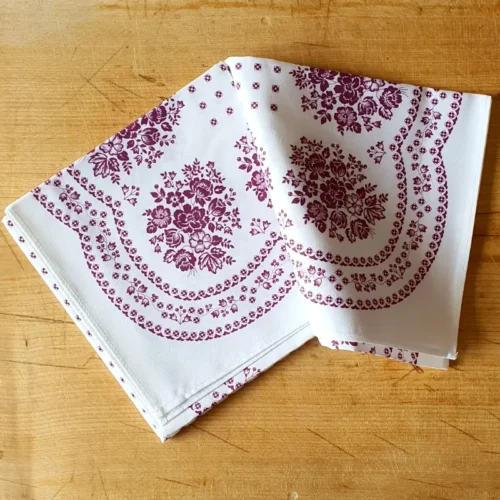 Krojový šátek kraječkový - švestkový