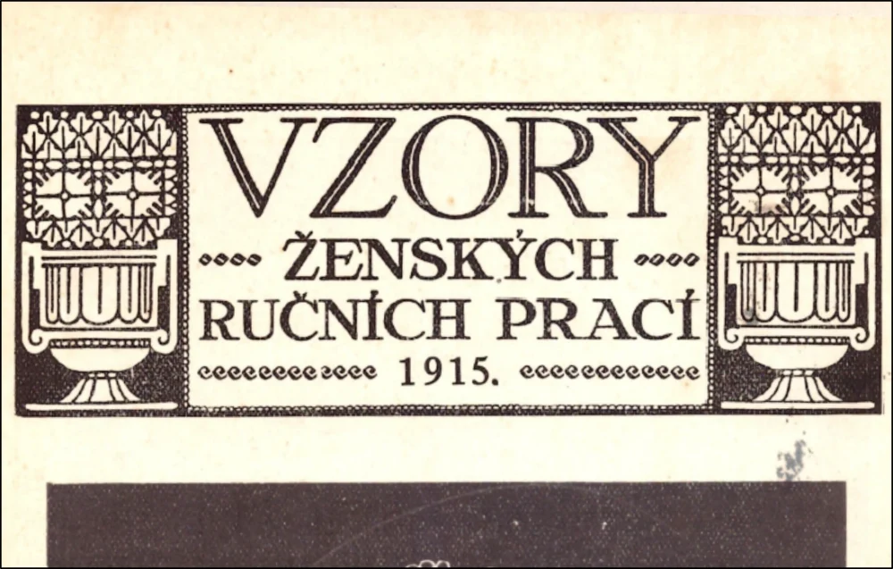Vzory ženských ručních prací 1915