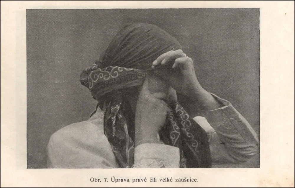 úvaz tureckého šátku Veselsko